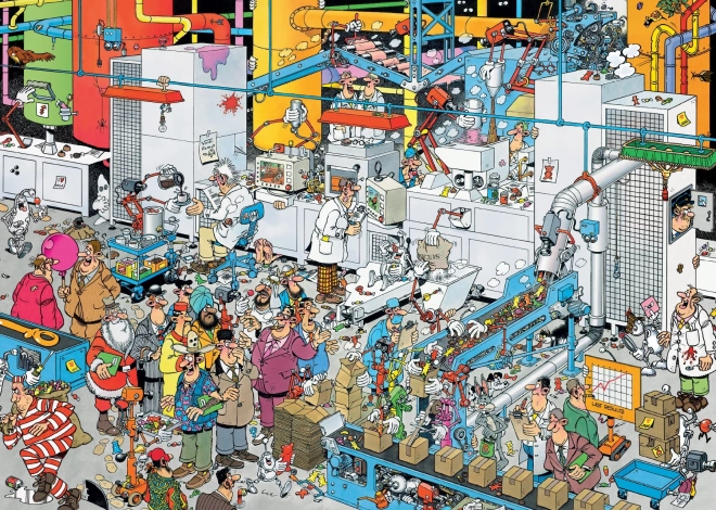 JUMBO Puzzle Tovarna sladkarij 500 kosov