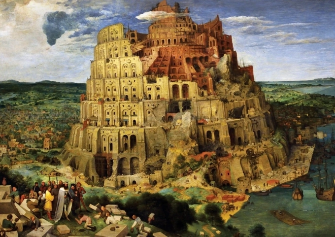ART PUZZLE Serija Muzeja Sestavljank: Babilonski stolp 2000 kosov