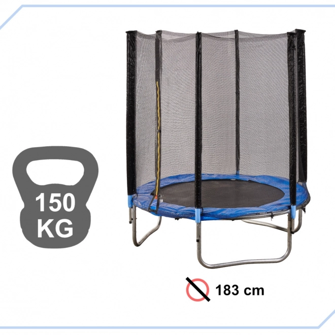 Otroška vrtna trampolin 183 cm 150 kg