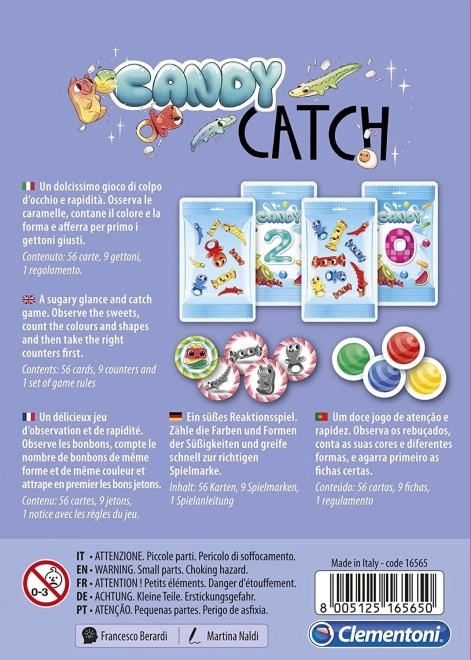 CLEMENTONI Kartna igra Candy Catch - Sladki ulov