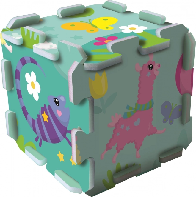 Pene puzzle vesele lame TrefL