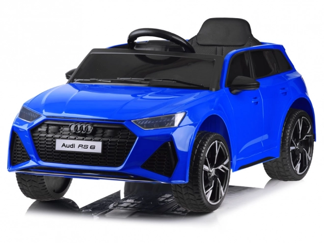 Električni avtomobil Audi RS 6 za otroke – Modra