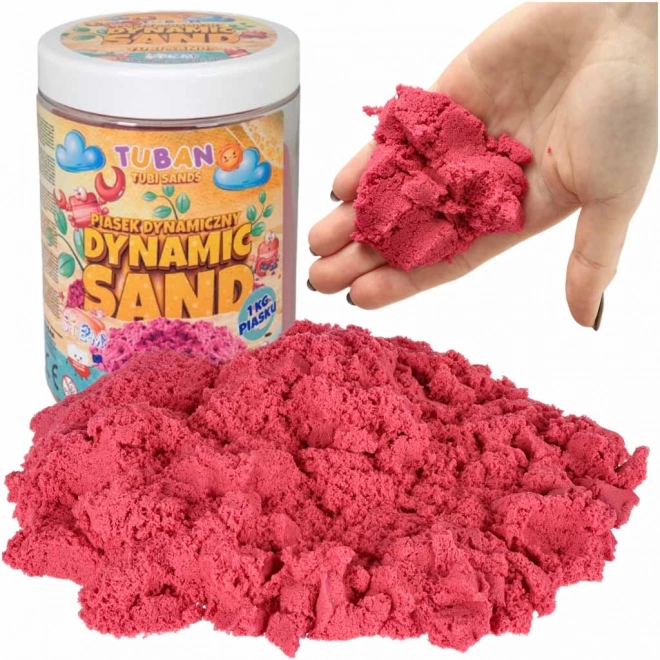 Rožnati dinamični pesek 1 kg