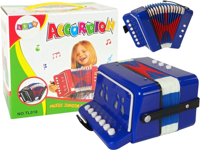 Harmonika za male glasbenike Modra
