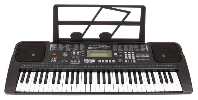 Tipkovnica z mikrofonom za otroke 5+ Taktometer USB MP3 Radio - Model št. 6152