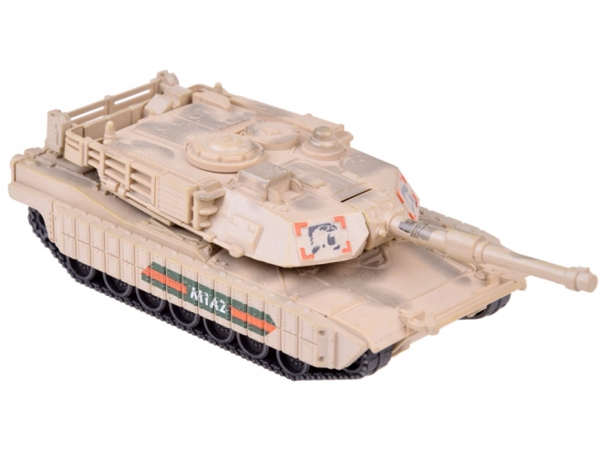 Konstrukcijski set ameriškega tanka Abrams M1A2 v merilu 1:72