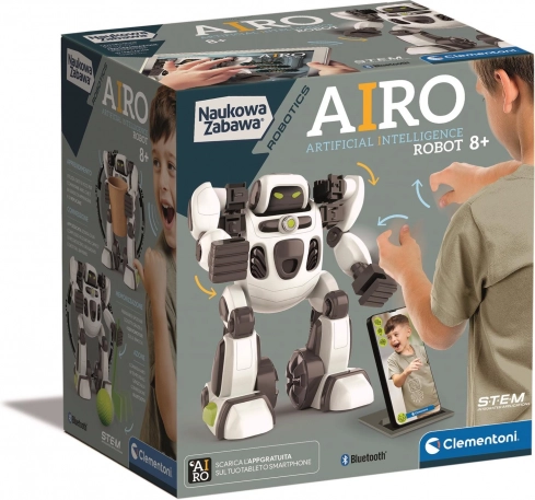 robot airo – interaktivni izobraževalni komplet z umetno inteligenco podjetja clementoni