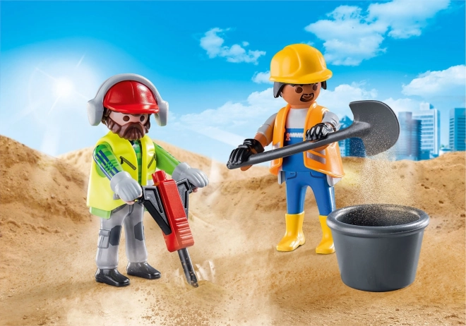 Duo paket Gradbeni delavci od Playmobila