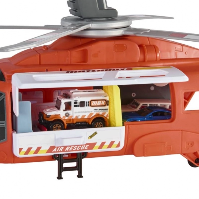 Reševalni helikopter iz škatlice Matchbox