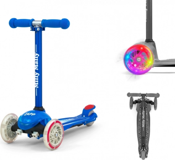 Zložljiv dizajn in LED kolesa