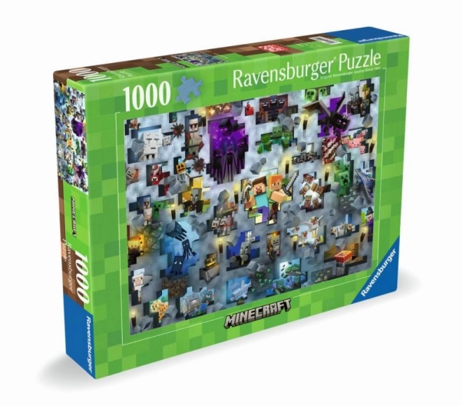 Izziv Puzzle: Minecraft 1000 kosov