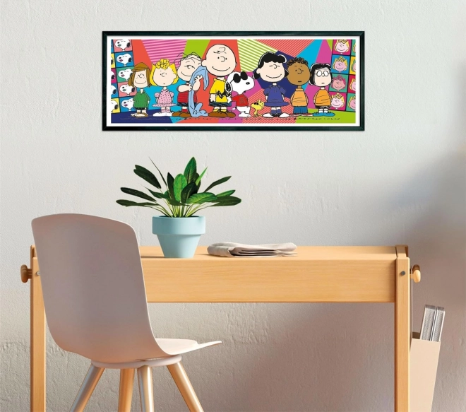 Sestavljanka 1000 delov Panorama Peanuts