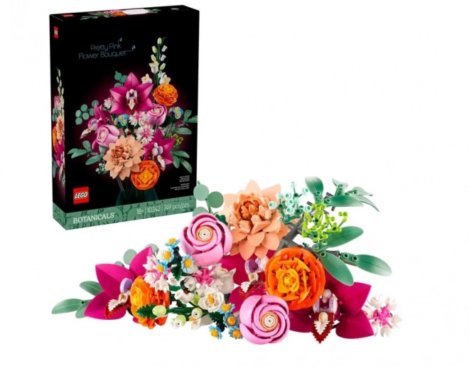 Lego Botanicals čudoviti šopek rožnatih cvetlic