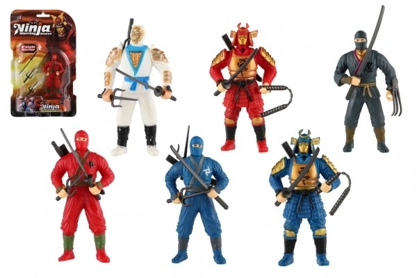Ninja figurica z dodatki 10 cm