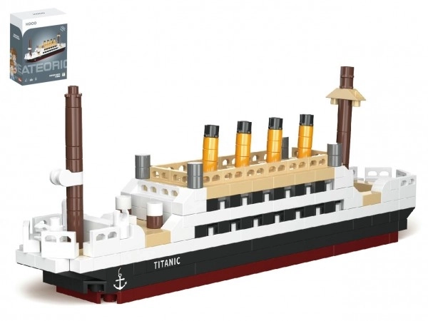 Gradbeni komplet mini Titanic plast