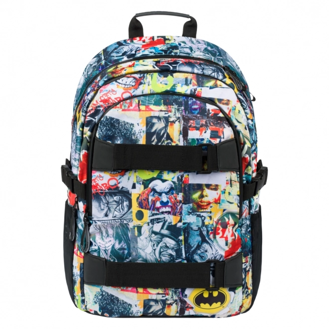 BAAGL Šolski nahrbtnik Skate Batman Komiks