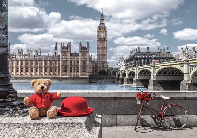 Sestavljanka 500 kosov CASTORLAND Little Journey to London