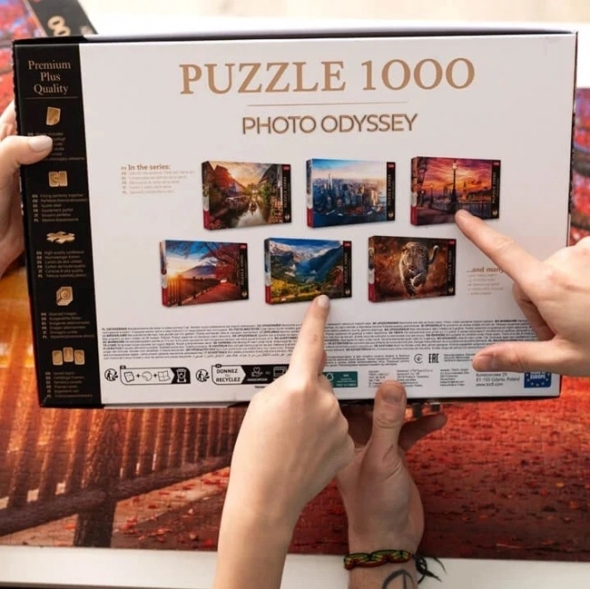 TREFL Puzzle Premium Plus Foto Odiseja: Svetilnik Ost na otoku Sylt 1000 kosov