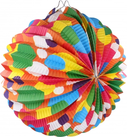 Papirnata laterna krogla 25 cm