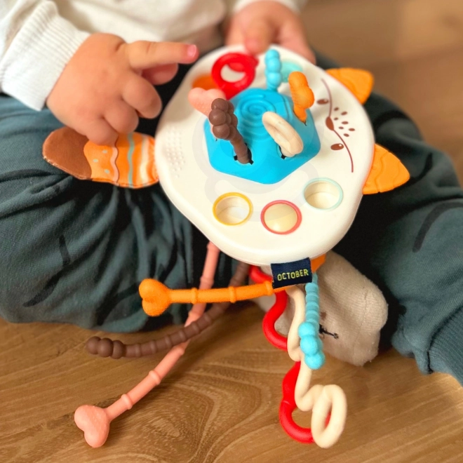Montessori čutna igrača lisica za dojenčke
