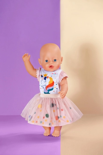 Baby Born baletno krilo z enorogom za lutke