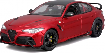 kovinski model avtomobila 1:18 BBURAGO alfa romeo giulia gta rdeča kovinska barva