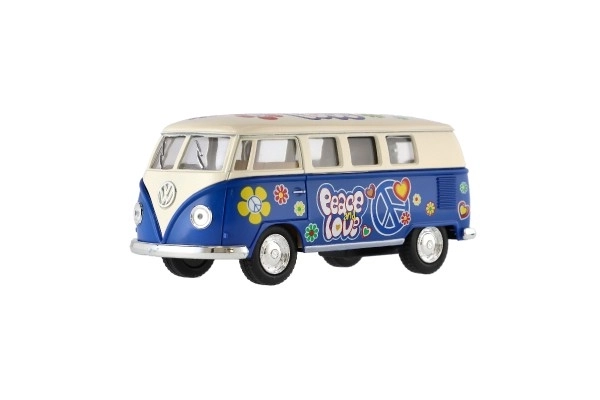 Avtobus Kinsmart VW Klasičen kov/plast 13cm na vzmetni pogon