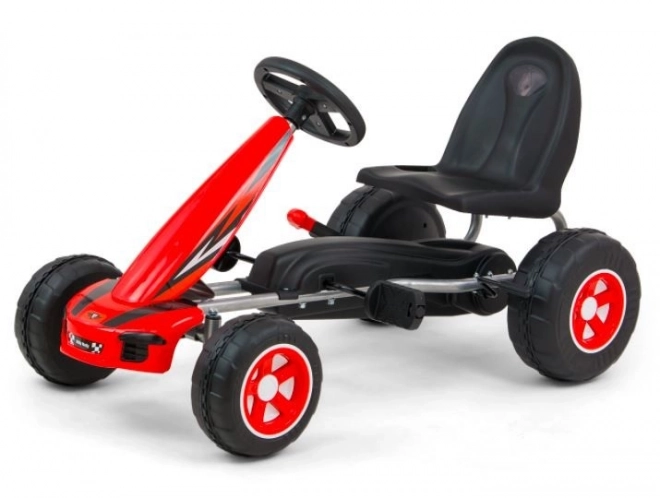 Viper Rdeča pedalna karting