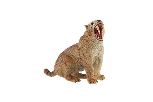 Zobat sablji tiger iz plastike 11cm v vrečki