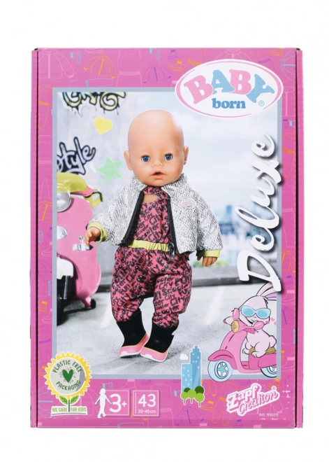 BABY born Deluxe Oblačila za Skuter, 43 cm