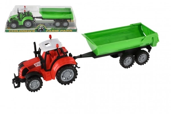 Traktor s prikolico za otroke