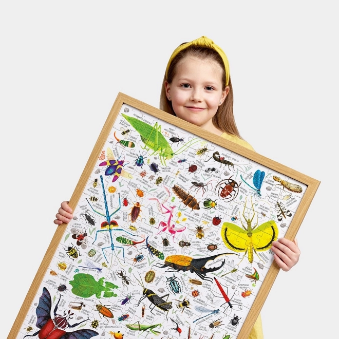 Sestavljanka Puzzlove Žuželke 200 kosov