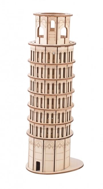 Lesena 3D sestavljanka Poševni stolp v Pisi