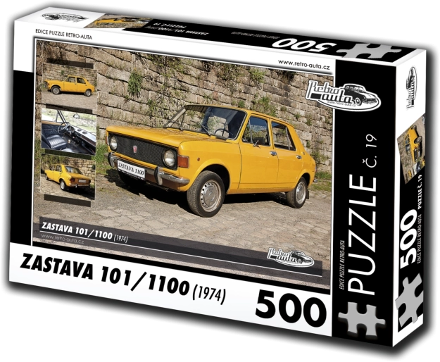 Retro-avto sestavljanka Zastava 101/1100 (1974) – 500 koščkov