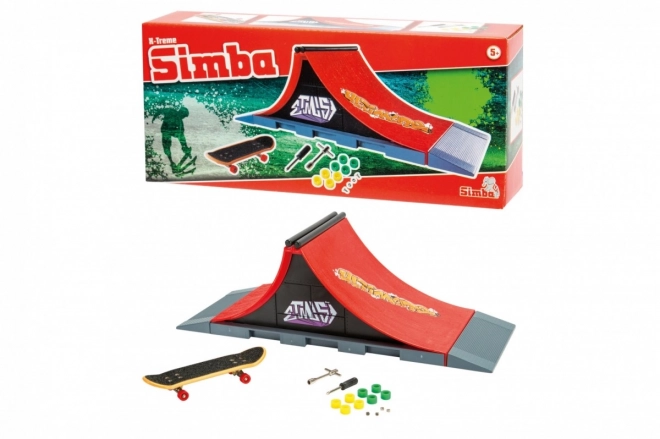 Mini skateboardov set WOT s rampo Utlimate