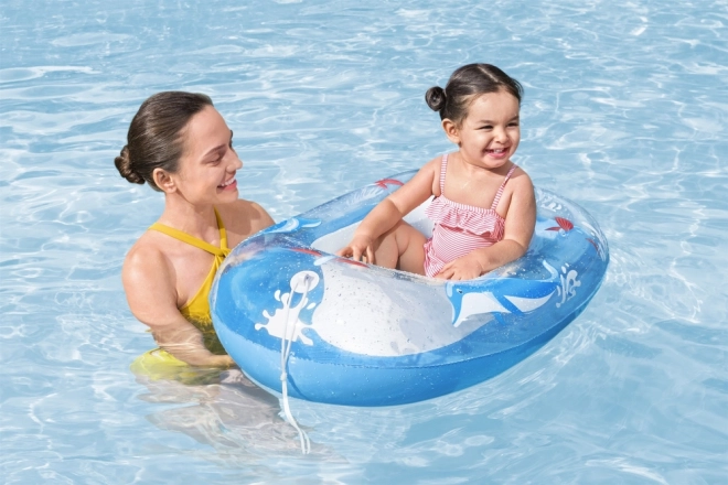Ponton Modri Delfin 102x69 cm BESTWAY