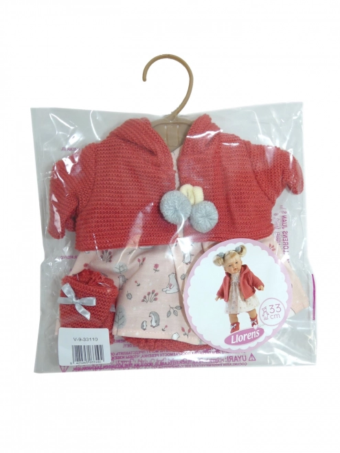 Llorens P33-110 oblačilce za punčko velikosti 33 cm