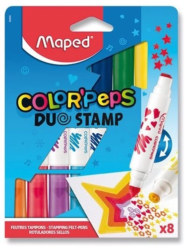 MAPED Fixy Color'Peps Duo Stamp 8 kos