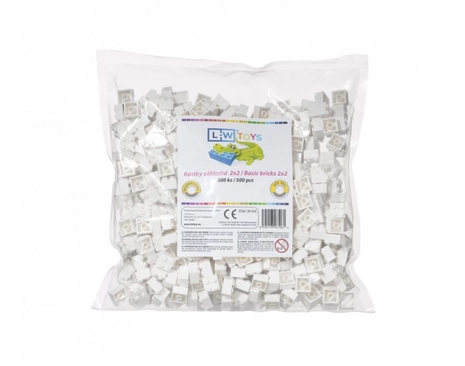 Gradbeni set Osnovne Kocke 2x2 500 kosov