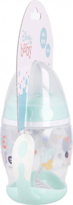 STOR Lonček z ročaji in silikonskim ustnikom 270ml Mickey Mouse