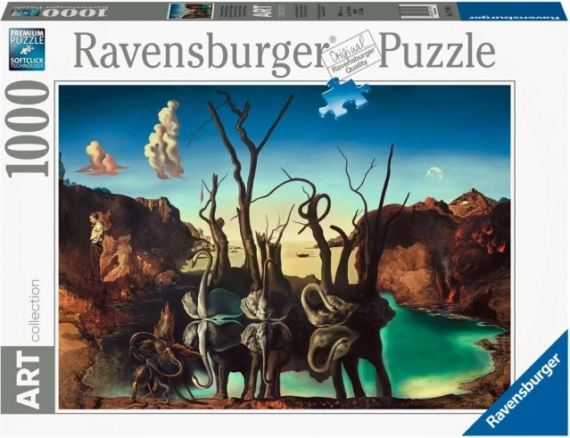 Sestavljanka 1000 kosov Dali znamke Ravensburger