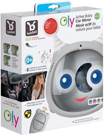 Avto ogledalo z melodijami BenBat Grey