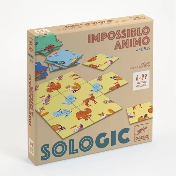 DJECO Logična igra Sologic Impossiblo - Živali