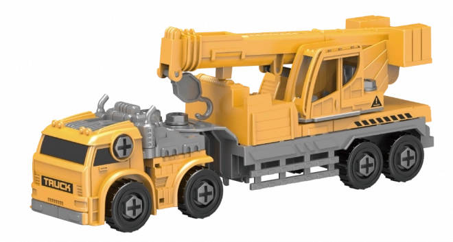 Pretvorljiv tovornjak žerjav - robot