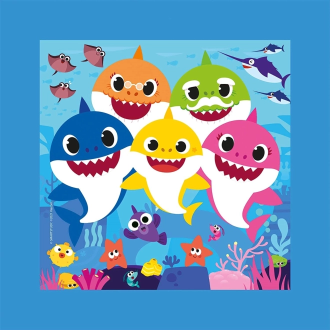 Sestavljanka Clementoni Frame Me Up Baby Shark 60 kosov