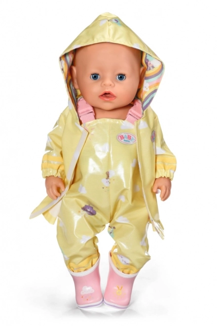 BABY born De Luxe komplet za dež za lutke 43 cm