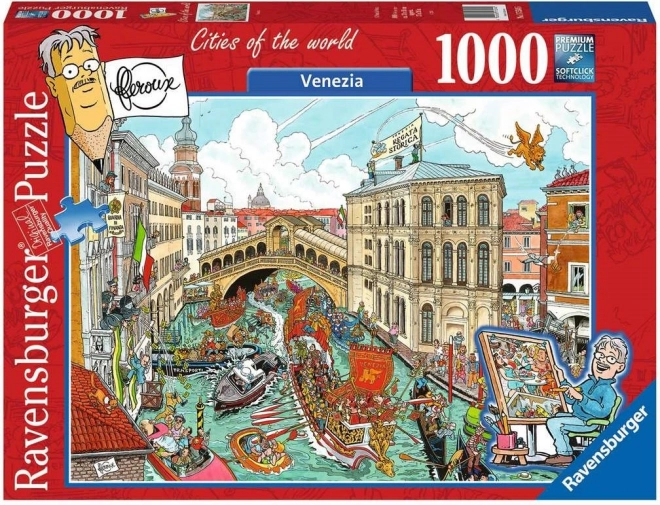 RAVENSBURGER Sestavljanka Svetovna mesta: Benetke 1000 delčkov