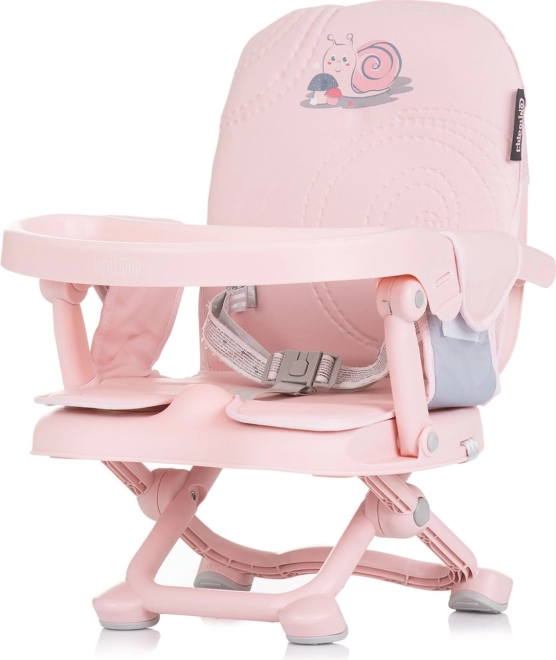 Prenosen jedilni stolček Lollipop Flamingo