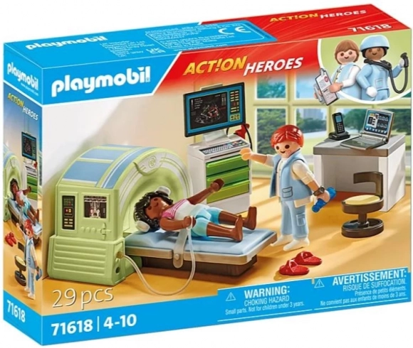 Komplet figur Action Heroes Pacient pri magnetni resonanci