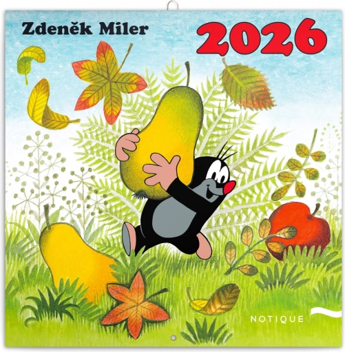 Opombni koledar Krtek 2026